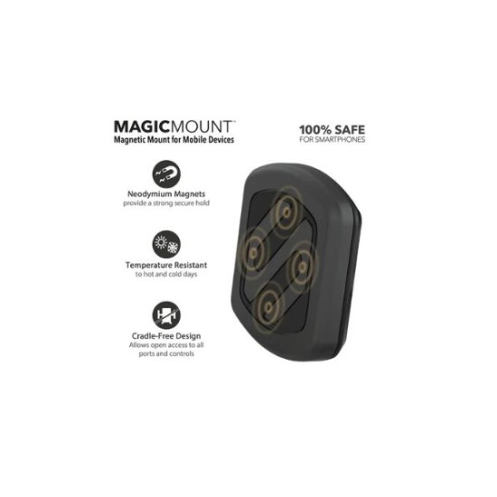 Scosche MAGVNT2 MagicMount™ Μαγνητική Βάση Smartphone Αεραγωγού Black