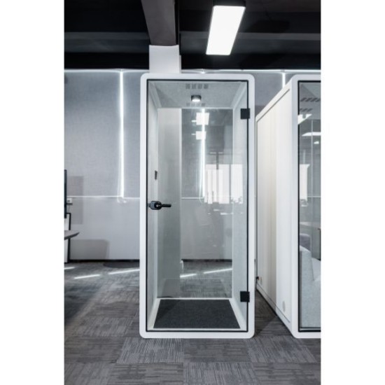 Audiodesigner SILENTPOD-C-S-WH Silent Booth Classic Small Ηχομονωτικός Θάλαμος για 1 άτομο White