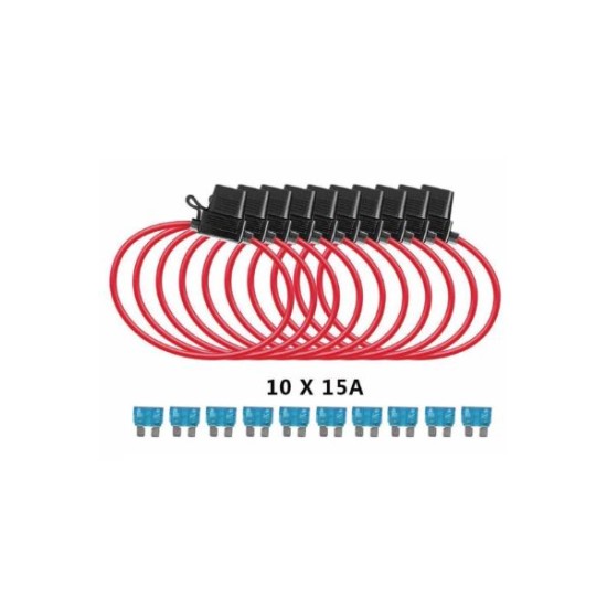 Ampire XSM2.5 MINI Αδιάβροχη Ασφαλειοθήκη 2.5mm² 15A (10 Τεμάχια)