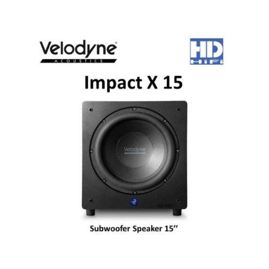 Velodyne Acoustics Impact X15 Active Subwoofer 15'' Black