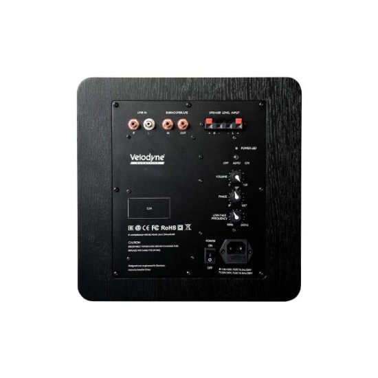 Velodyne Acoustics Deep Blue 12 Active Subwoofer 12'' 350W RMS Black