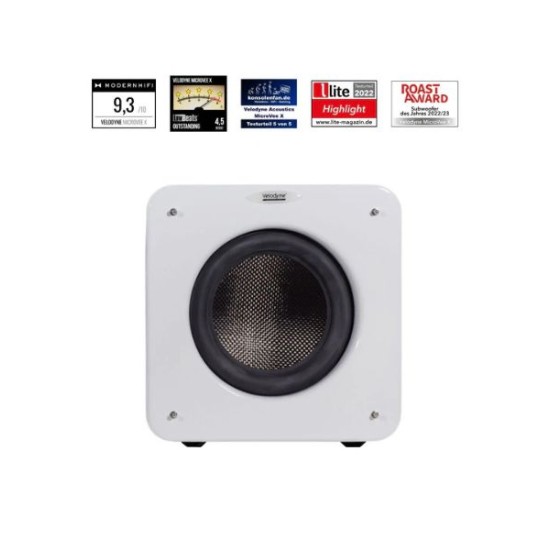 Velodyne Acoustics MicroVee X Active Subwoofer 6,5'' White