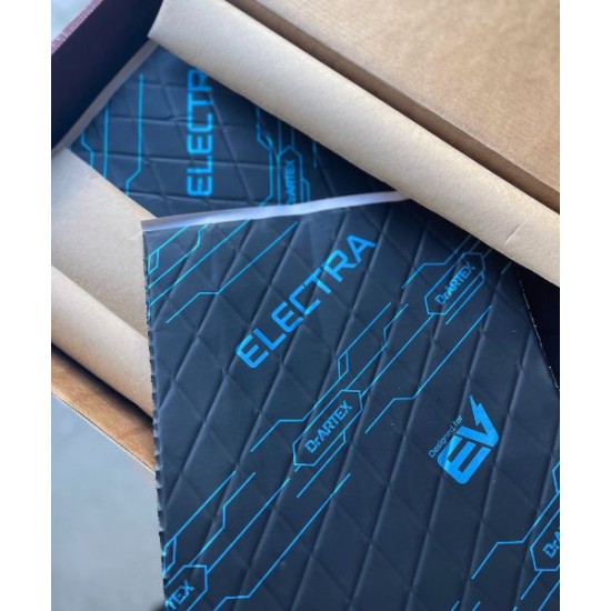 DrArtex EV Blue 5.0 Ηχομονωτικά Φύλλα Αυτοκινήτου 50×30 cm / 2.25 τ.μ. (15 Τεμάχια)