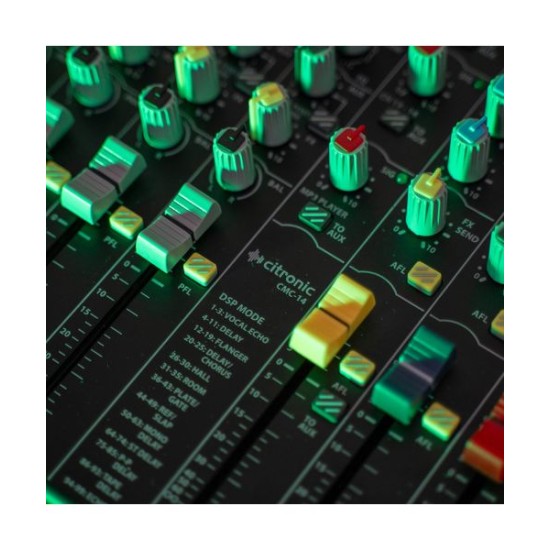 Citronic CMC-14 Κονσόλα Μίξης DSP & USB/PC/BT Player 14 input Citronic CMC-14 Κονσόλα Μίξης DSP & USB/PC/BT Player 14 input