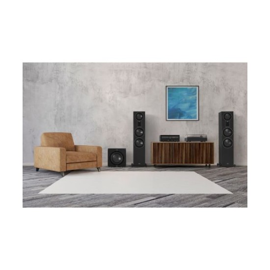 Magnat Omega CS12 12" Ενεργό Subwoofer 525W RMS Satin Black