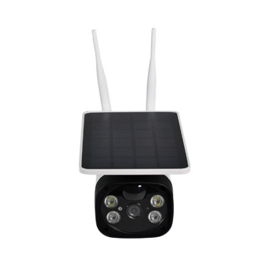 Mercury 350.040UK Εξωτερική Κάμερα Ασφαλείας WiFi με Ηλιακή Ενέργεια και LEDs
