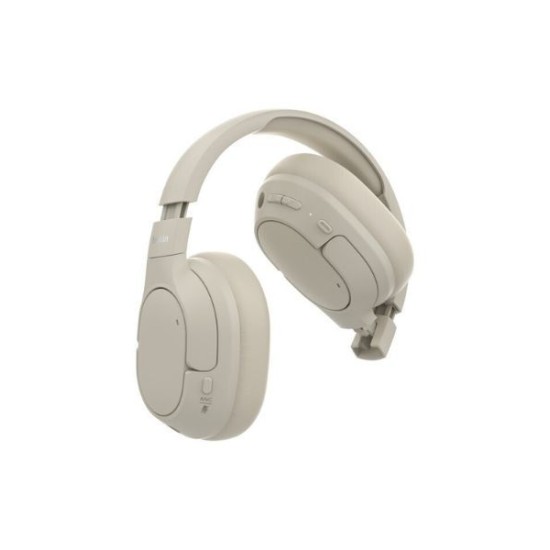 Belkin AUD008hqSA SoundForm Isolate Noise Cancelling OverEar Headphones Sand Belkin AUD008hqSA SoundForm Isolate Noise Cancelling OverEar Headphones Sand