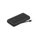 Belkin BPB024hqBK BoostCharge Power Bank 20K with Integrated Cable Black
