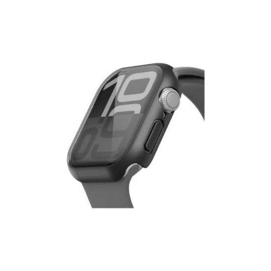 Belkin OWA002hqBK ScreenForce TemperedCurve 2-in-1 Screen Protector for Apple Watch 10 Black 42mm