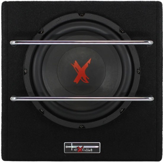 Excalibur X801BA Ενεργό Subwoofer Αυτοκινήτου 8'' 1100watts με Καμπίνα