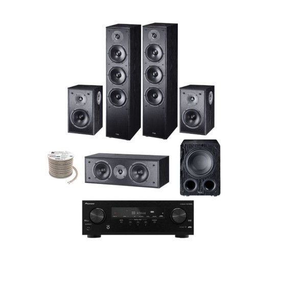 Πακέτο HCB2 PISLINE1 5.1 Black Home Cinema με Ηχεία Magnat S Line, Ραδιοενισχυτή Pioneer VSX-535D και Oehlbach Καλώδιo