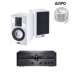Magnat Πακέτο Hi-Fi Stereo System με MA 900, Signature 703 Ηχεία Βιβλιοθήκης +ΔΩΡΟ Καλώδιο Oehlbach