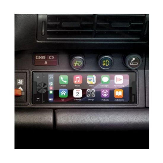 Ampire CPR60 1-DIN Ραδιόφωνο Αυτοκινήτου με Apple CarPlay/Android Auto