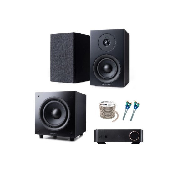 Argon Audio Ολοκληρωμένο Σύστημα Hi-Fi 2.1 Streaming Black