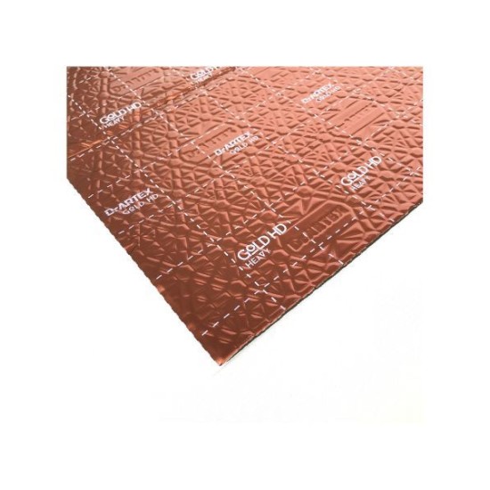 DrArtex Earth (2.6mm) Gold HD (Heavy) Αντικραδασμικά Φύλλα Αυτοκινήτου 750x500x2,6mm / 3 τ.μ. (8 Τεμάχια)