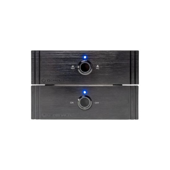 Oehlbach Twin Amp Ultra Προενισχυτής Phono για MM / MC με Εξωτερικό Τροφοδοτικό