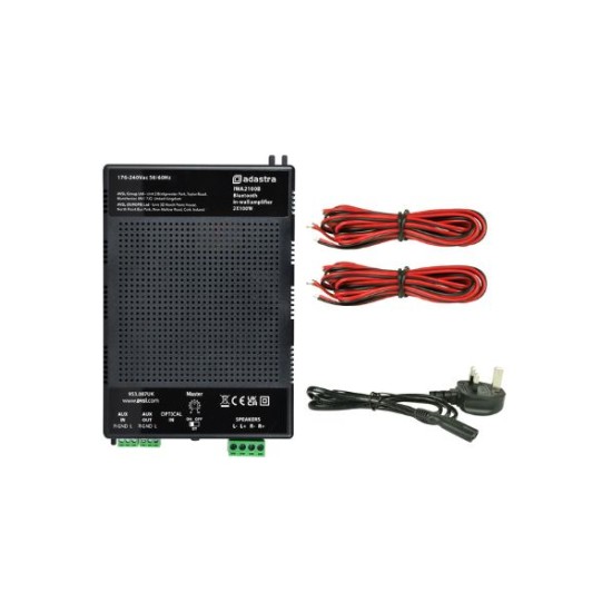 Adastra IWA2100B Εντοιχιζόμενος Ενισχυτής 2 x 100W με Bluetooth