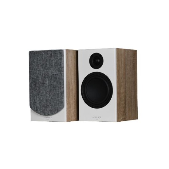 Advance Paris KC-100 HiFi Ηχεία Βιβλιοθήκης 6,5'' White / Light wood (Ζεύγος)