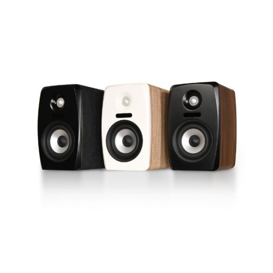 Advance Paris ZENEO ZX Ενεργά Ηχεία Βιβλιοθήκης με Bluetooth White / Light wood (Ζεύγος)