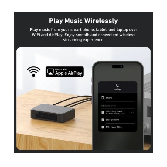 Arylic S10+ Δέκτης Bluetooth και WiFi Streamer