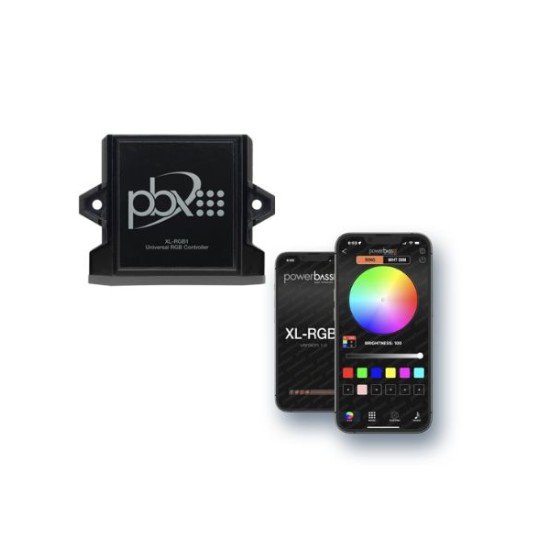 Powerbass XL-RGB1 Universal Ελεγκτής (Controller) RGB μέσω Bluetooth για iOS & Android