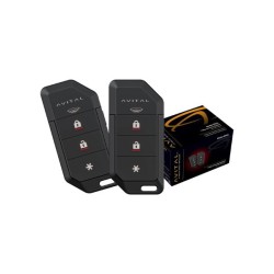 Avital 3103LX Συναγερμός Αυτοκινήτου 1-Way με 2 Χειριστήρια - Χωρίς Σειρήνα