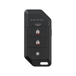 Avital 3103L Συναγερμός Αυτοκινήτου 1-Way με 2 Χειριστήρια