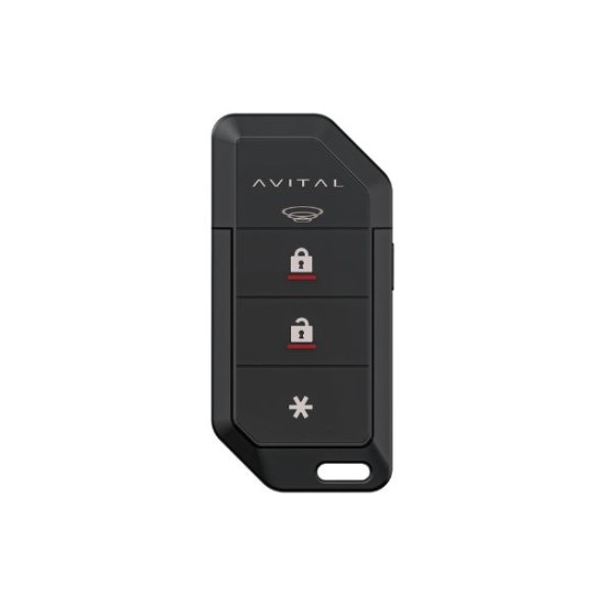 Avital 3103L Συναγερμός Αυτοκινήτου 1-Way με 2 Χειριστήρια