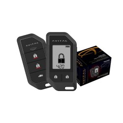 Avital 3308L Συναγερμός Αυτοκινήτου 2-Way με 2 Χειριστήρια