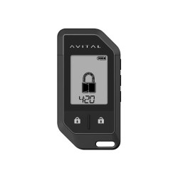 Avital 3308L Συναγερμός Αυτοκινήτου 2-Way με 2 Χειριστήρια