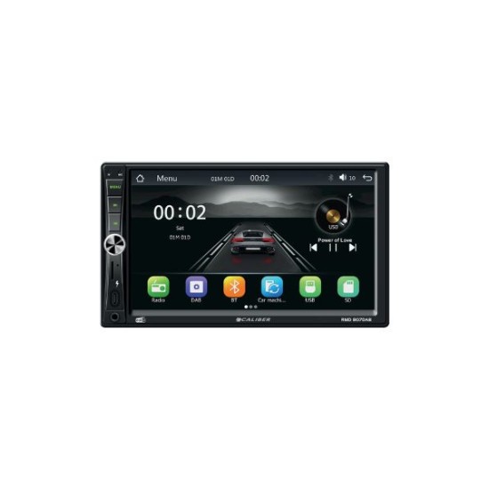 Caliber RMD807DAB Touchscreen Multimedia 2-DIN BT/DAB+