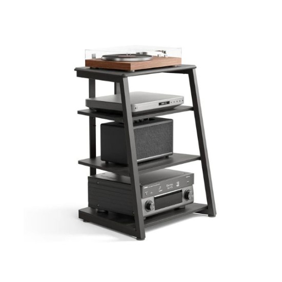 FITUEYES Eiffel AS07 Regular Έπιπλο Hi-Fi Rack Black