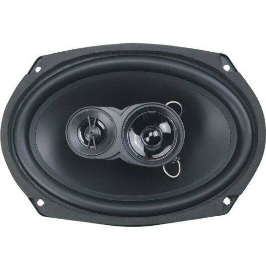 Excalibur X693 Οβάλ Ηχεία Αυτοκινήτου 6x9'' 3-Way 100W RMS (Ζεύγος)