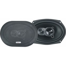 Excalibur X693 Οβάλ Ηχεία Αυτοκινήτου 6x9'' 3-Way 100W RMS (Ζεύγος)