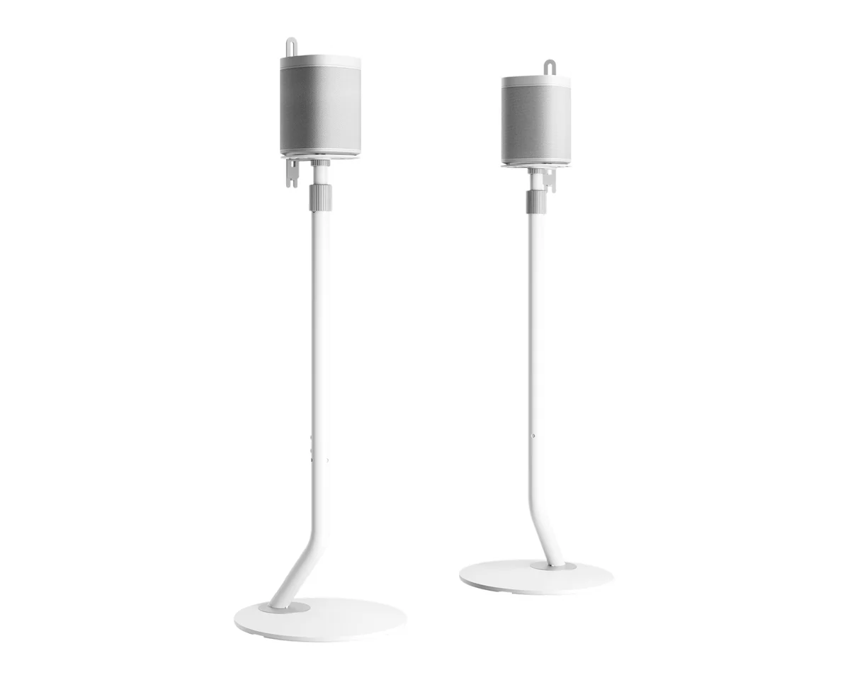 FITUEYES Master SS Επιδαπέδιες Βάσεις Ηχείων White (Ζεύγος)