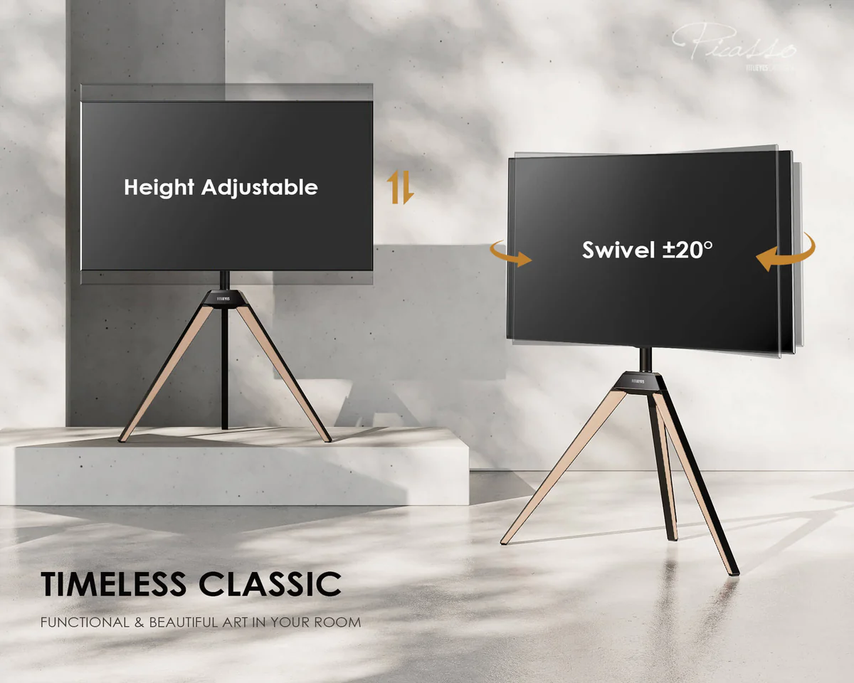 FITUEYES Picasso FT65 Nature Επιδαπέδια Βάση Τηλεόρασης 32"-65"