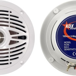 KDX Audio 165-Marine Ηχεία 6,5'' White (Ζεύγος)