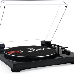 Rline RLTN11-GB Πικάπ Belt Drive με Bluetooth και Προενίσχυση Gloss Black