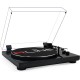 Rline RLTN11-GB Πικάπ Belt Drive με Bluetooth και Προενίσχυση Gloss Black