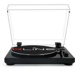 Rline RLTN11-GB Πικάπ Belt Drive με Bluetooth και Προενίσχυση Gloss Black