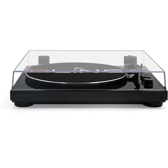 Rline RLTN11-GB Πικάπ Belt Drive με Bluetooth και Προενίσχυση Gloss Black