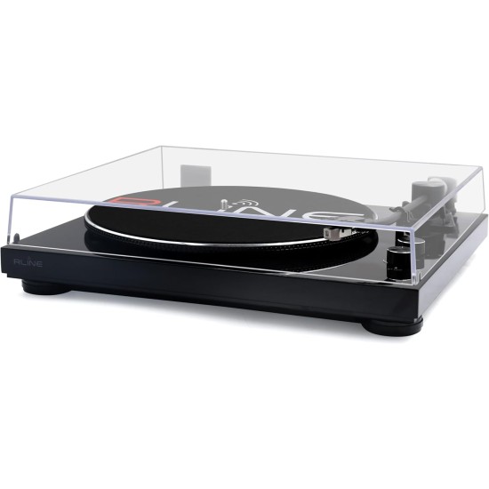 Rline RLTN11-GB Πικάπ Belt Drive με Bluetooth και Προενίσχυση Gloss Black