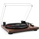 Rline RLTN11-GW Πικάπ Belt Drive με Bluetooth και Προενίσχυση Gloss Walnut