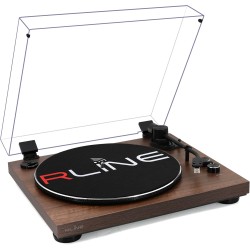 Rline RLTN11-MW Πικάπ Belt Drive με Bluetooth και Προενίσχυση Mat Walnut