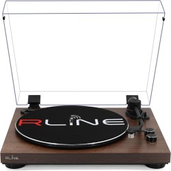 Rline RLTN11-MW Πικάπ Belt Drive με Bluetooth και Προενίσχυση Mat Walnut