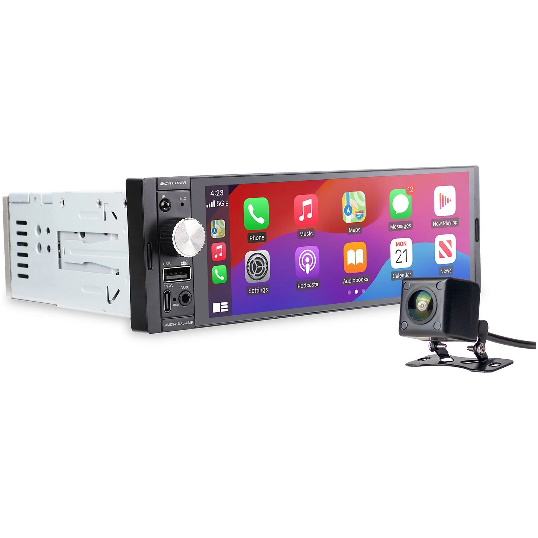 Caliber RMD941DAB-CMR Car Radio με Apple CarPlay, Android Mirroring, DAB+ & Κάμερα Οπισθοπορείας