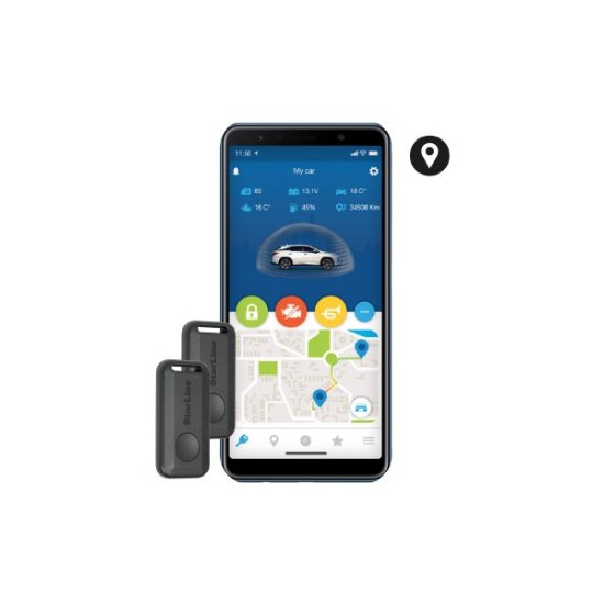 StarLine M66v2 Mini Can-Bus Συναγερμός Αυτοκινήτου με Immobiliser και 2 Tags