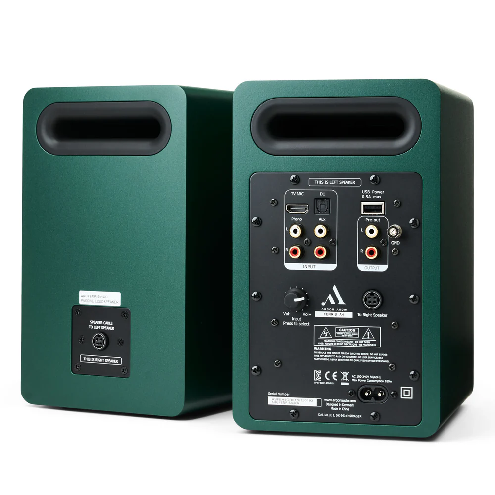 Argon Audio FENRIS ACTIVE 4 Pine Green Αυτοενισχυόμενα Ηχεία Βιβλιοθήκης 4'' (Ζεύγος) Argon Audio FENRIS ACTIVE 4 Pine Green Αυτοενισχυόμενα Ηχεία Βιβλιοθήκης 4'' (Ζεύγος)