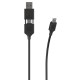Scosche CCA4-SP Strikeline 2-in-1 Charge & Sync Cable - SCOSCHE