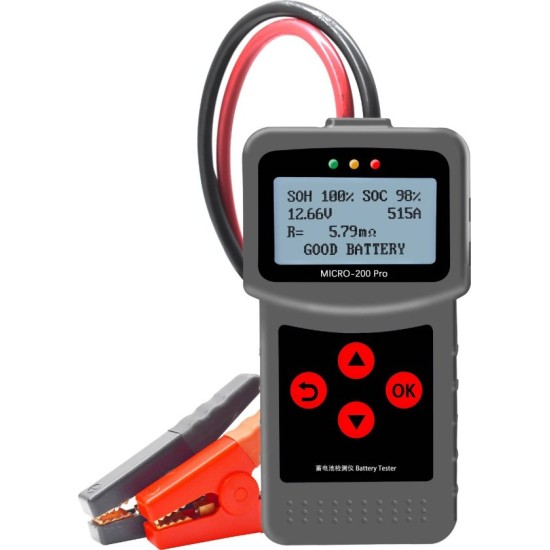 Μετρητής - Tester Μπαταριών Micro 200 Pro